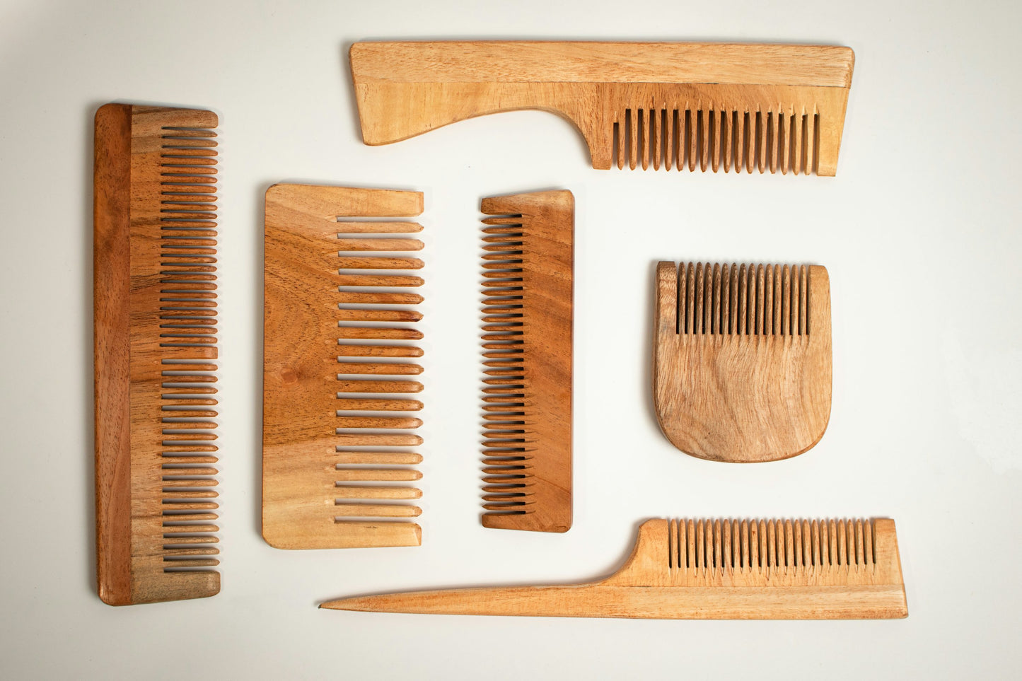 Wooden Hair Comb